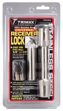 Load image into Gallery viewer, Trimax SXTS32 Premium 100%  Stainless Steel Receiver Lock - Fits 1/2 and 5/8