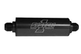 SYSTEM ONE 202-202412B Inline Fuel Filter - #12 Billet - Black