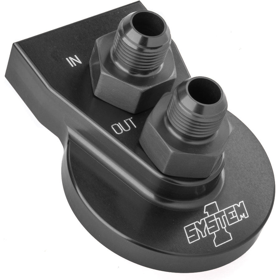 SYSTEM ONE 221-90004-10B Remote Filter Mount w/10an Fittings