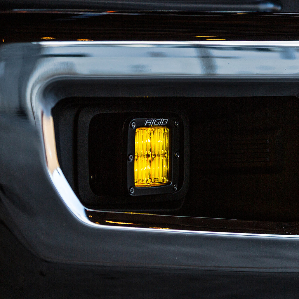 Sae-J583-Compliant-Selective-Yellow-Fog-Light-Pair-D-Series-Pro-Street-Legal-Surface-Mount-Rigid-Industries