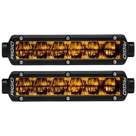 Sae-J583-Compliant-Selective-Yellow-Fog-Light-Pair-Sr-Series-Pro-6-Inch-Street-Legal-Surface-Mount-Rigid-Industries