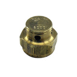 Nitrous Express 11705 SAFETY BLOW-OFF CAP (3000 PSI) FITS OLD STYLE BRASS VALVES WITH MALE THREADS