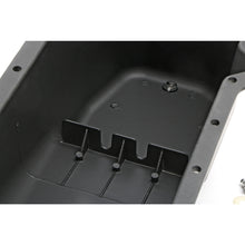 Load image into Gallery viewer, Sb-Chevy-283-350-(55-79)-Finned-Aluminum-Engine-Oil-Pan--Black-Finish