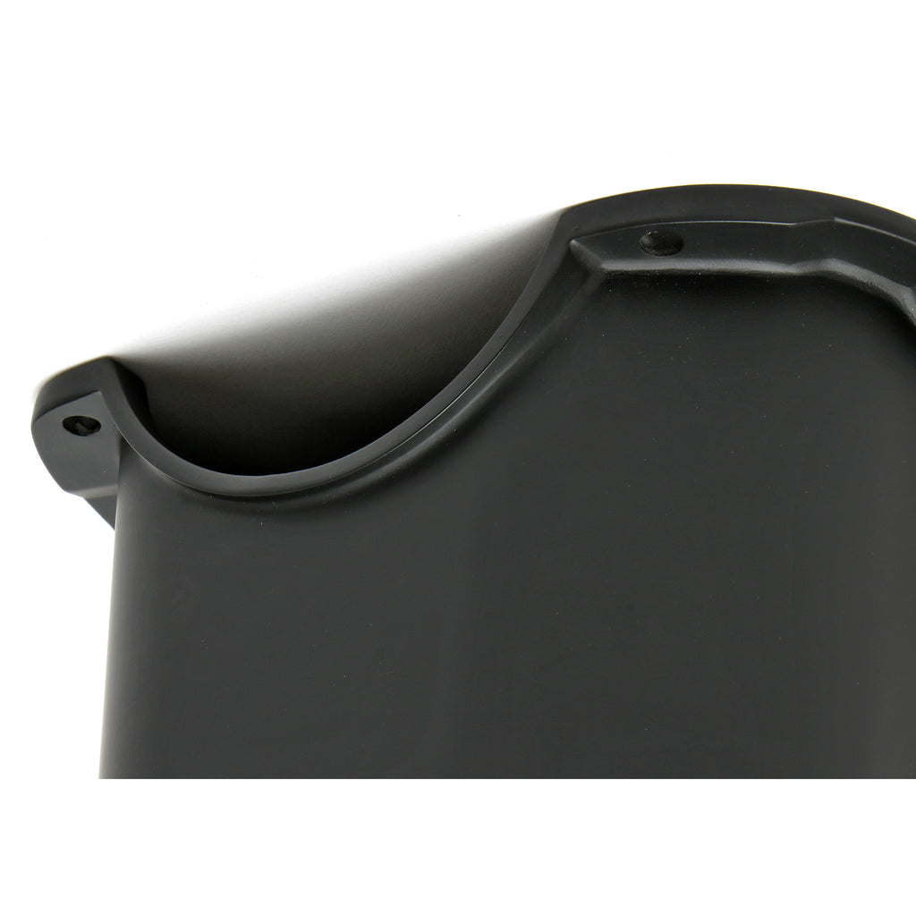 Sb-Chevy-305-350-(80-85)-Finned-Aluminum-Engine-Oil-Pan--Black-Finish