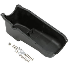 Load image into Gallery viewer, Sb-Chevy-305-350-(86-00)-Finned-Aluminum-Engine-Oil-Pan--Black-Finish