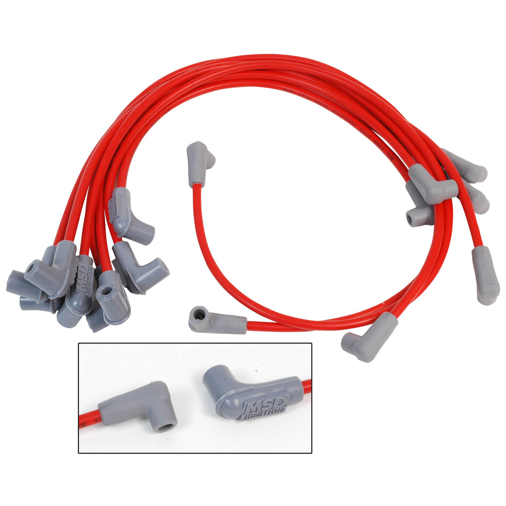 Sb-Chevy-Super-Conductor-Spark-Plug-Wire-Set-For-Use-With-Pn-8541-Crab-Cap