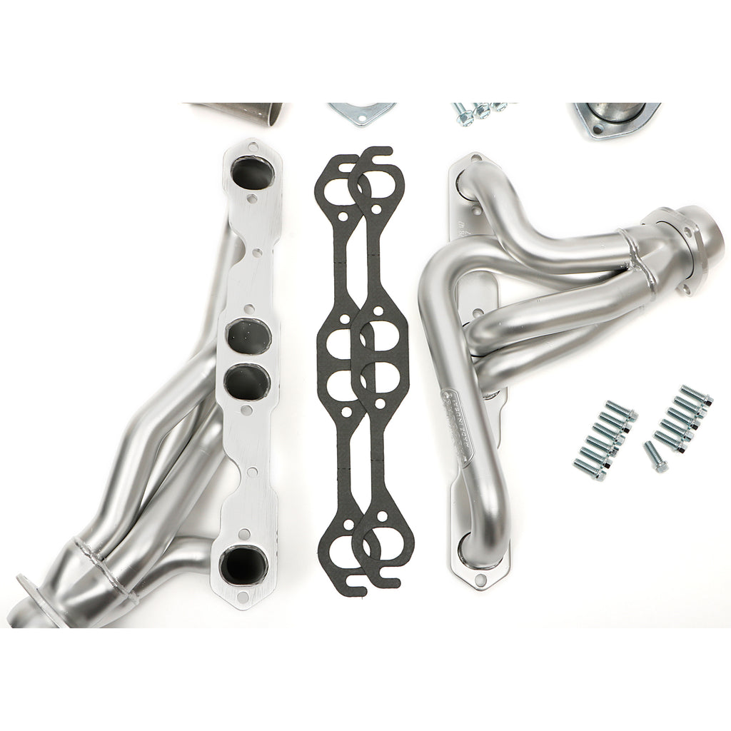Sb-Chevy-V8-(Gen1)-Into-72-86-Jeep-Cj;-1-12-In.-Mid-Length;-Elite-Silver