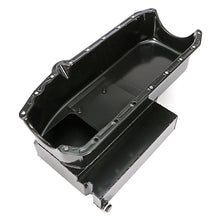 Load image into Gallery viewer, Sb-Chevy-(55-79)-Claimer-Oil-Pan-283-400-8Qt-Drivers-Side-Dipstick--Black