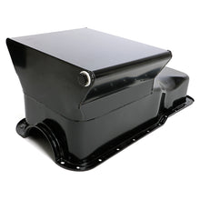 Load image into Gallery viewer, Sb-Ford-Oil-Pan-1965-1987-260-289-302-7Qt-Front-Sump-Black