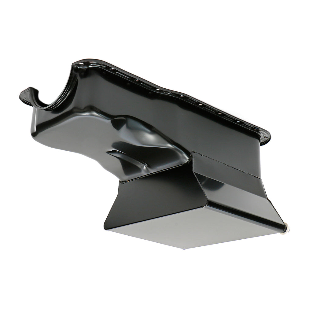 Sb-Ford-Oil-Pan-1965-1987-351W-8Qt-Front-Sump-Black