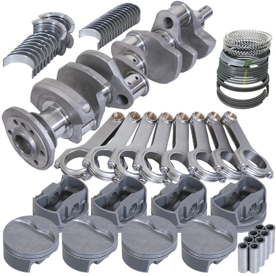 Sbc-350-Competition-Rotating-Assembly-3.750In-Stroke-6.000In-Rods-Forged-Pistons-.030-Overbore