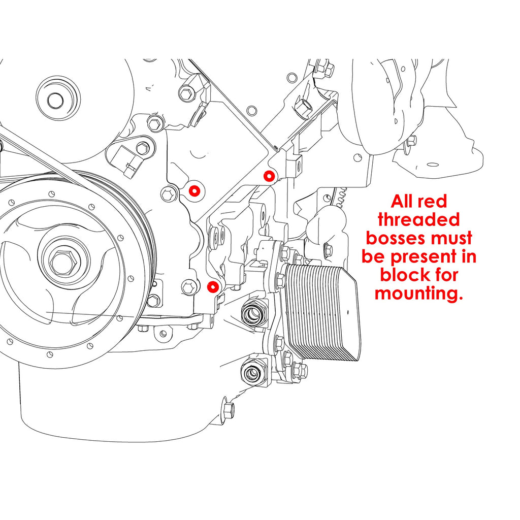 Sbc-Gen-IiiIv-Low-LsaLs-Accessory-Drive-Bracket-Kit-Complete-Black