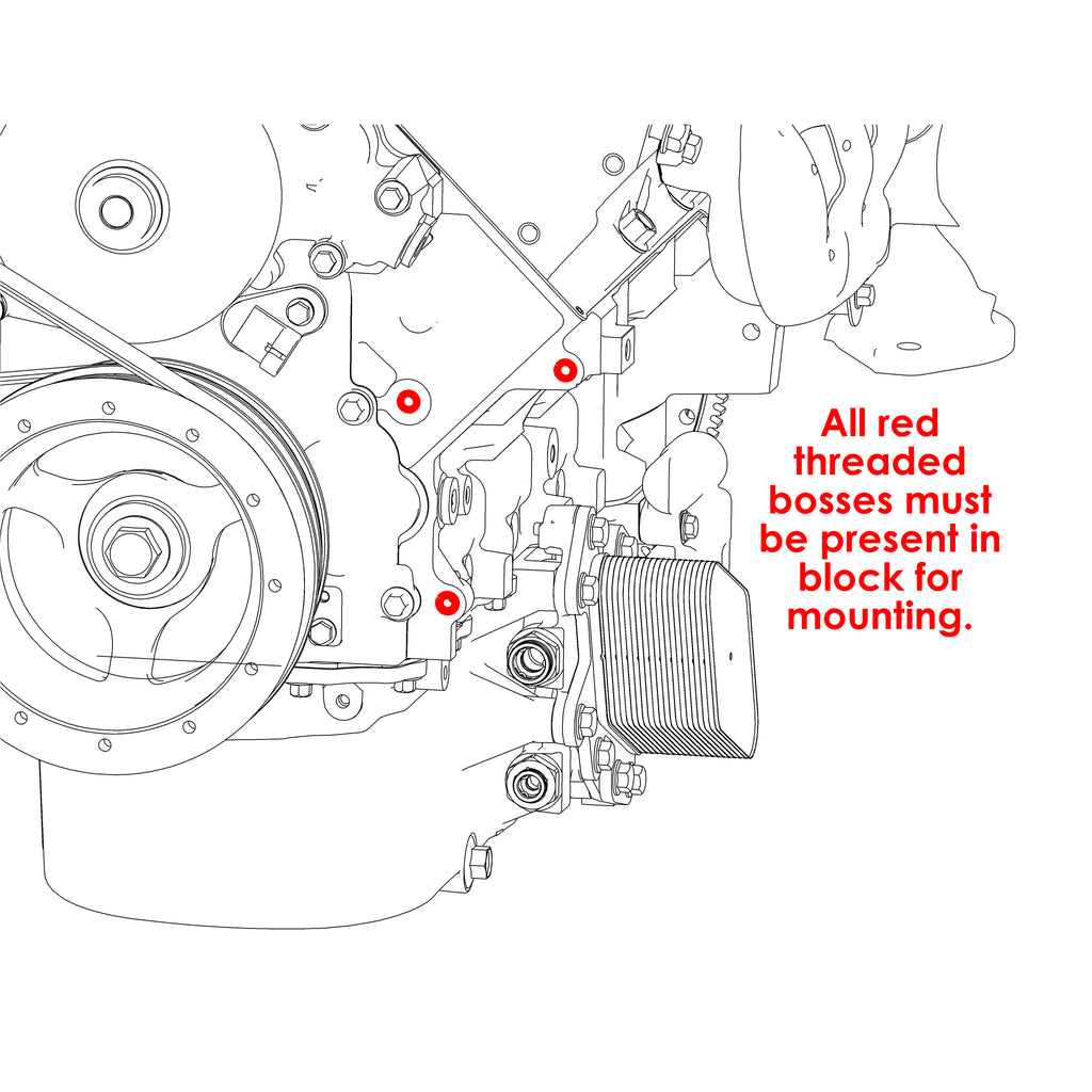 Sbc-Gen-IiiIv-Low-LsaLs-Accessory-Drive-Bracket-Kit-Complete-Black