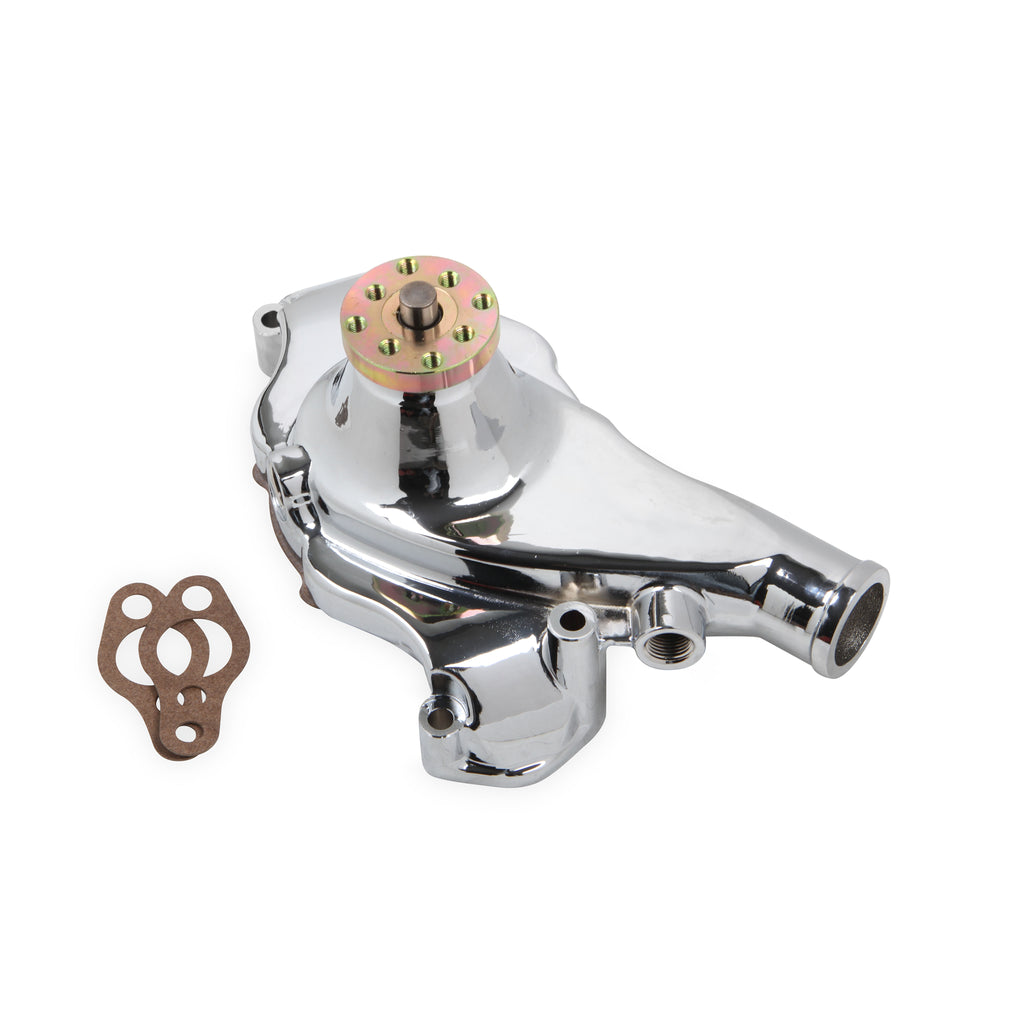 Sbc-Short-Water-Pump-Alm.-WChrome-Finish
