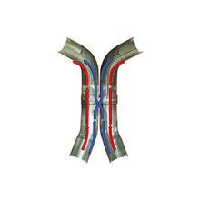 Load image into Gallery viewer, Scavenger-Crossover-Pipe-Kit-2.50In-Universal-5-Piece-Unit