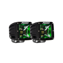 Load image into Gallery viewer, Scene-Green-Backlight-Surface-Mount-Pair-Radiance-Rigid-Industries