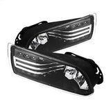 SPYDER 5071620 LED Fog Lights w/Switch - Clear