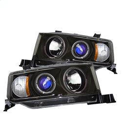 Scion-Xb-03-07-Projector-Headlights-Led-Halo-Black-High-H1-Low-9006-Pro-Yd-Tsxb03-Hl-Bk