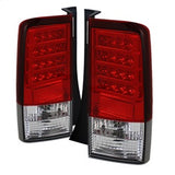SPYDER 5042750 LED Tail Lights - Version 2 - Red Clear