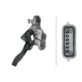 Hella 358156221 Accelerator Pedal Sensor