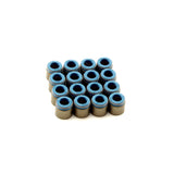 COMP Cams 517-16 Set of 16 Metal Body Viton Valve Seals for .500