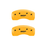 MGP 56010RMGPYL Rear Set of 2: Yellow finish, Black