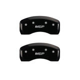 MGP 56010RMGPBK Rear Set of 2: Black finish, Silver