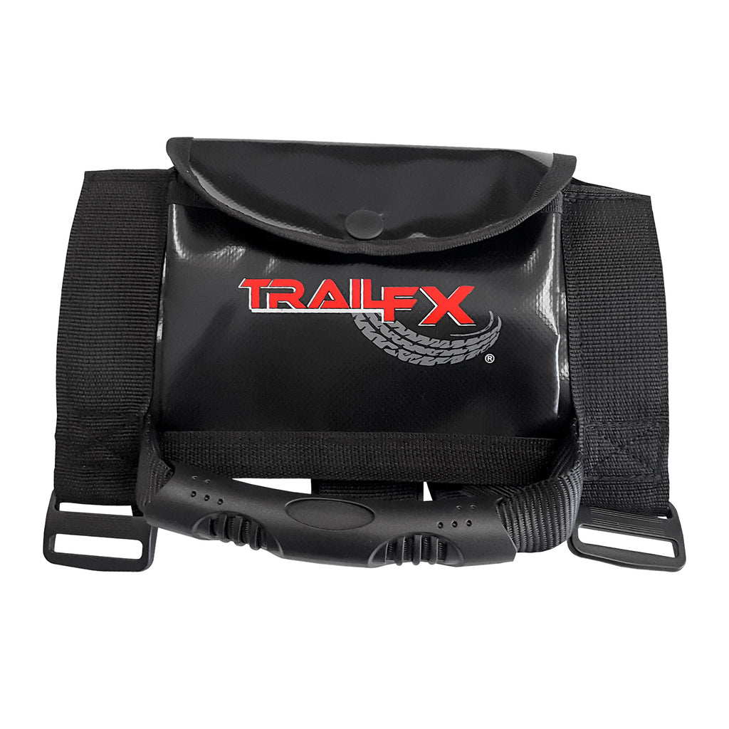 Set-Of-2-Mounts-To-2-3-Inch-Roll-Bar-Black-With-Trail-Fx-Logo-On-Pouch