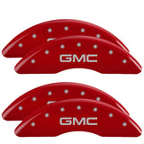MGP 34219SGMCRD Set of 4: Red finish, Silver GMC
