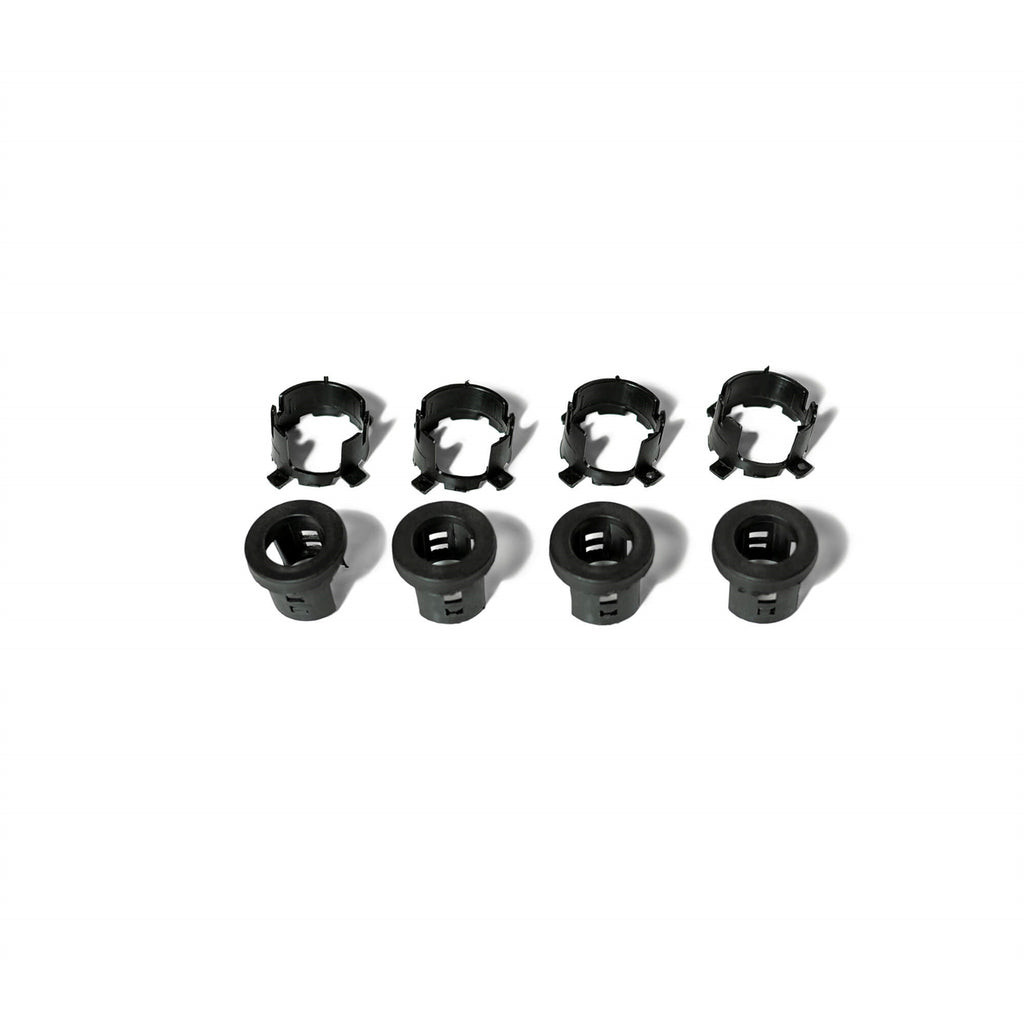 (Set-Of-4)Mprsnsr01replacement-Front-Bezel-And-Rear-Clip-For-Mopar-Sensors-(Sensors-Not-Included)