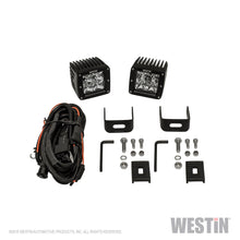 Load image into Gallery viewer, Set-Of(2)3.2-In.-X-3-In.-5W-Cree-Flood-Beam-Black-Hyperq-Led-Auxiliary-Light