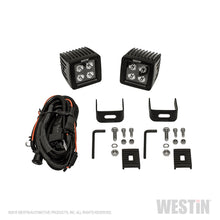 Load image into Gallery viewer, Set-Of(2)3.2-In.-X-3-In.-5W-Cree-Flood-Beam-WBlk-Faceplate-Blk-Hyperq-Bforce-L