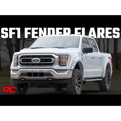 Sf1-Pocket-Fender-Flares-21-22-Ford-F-150-2Wd4Wd-Rough-Country