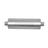 Gibson 420887 SFT Superflow Center/Center Round Muffler; Stainless