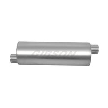 Load image into Gallery viewer, Sft-Superflow-OffsetOffset-Round-Muffler---6X19in2.25In-Inlet2.25In-Outlet---Stainless