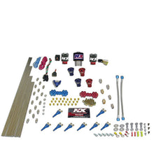 Load image into Gallery viewer, Shark-Dual-StageGasRails-16-Nozzles-Nitrous-Kit-(200-1200Hp)-WO-Bottle