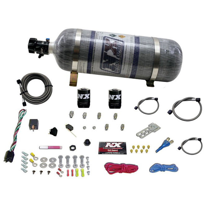 Shark-Sho-400-Hp-Single-Nozzle-Nitrous-Kit-WComposite-Bottle