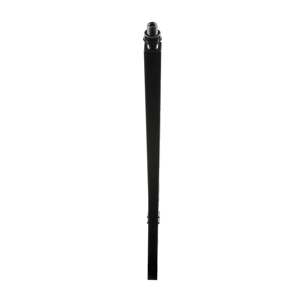 Shift-Handle-Billet-Aluminum-Blackbent-10In-Length-Engraved-Hurst-Logo