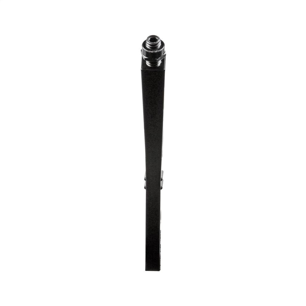 Shift-Handle-Billet-Aluminum-Blackbent-6In-Length-Engraved-Hurst-Logo