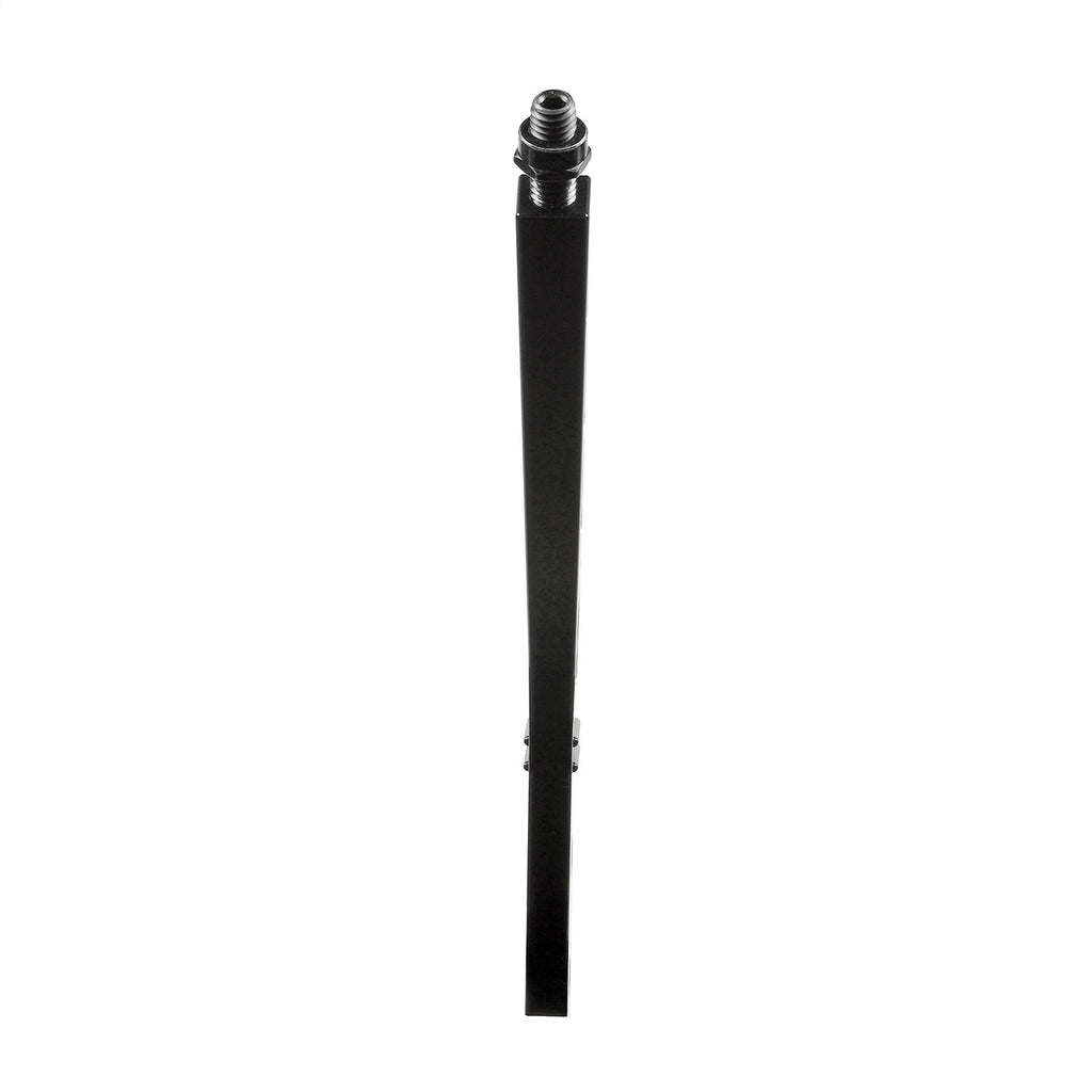Shift-Handle-Billet-Aluminum-Blackbent-8In-Length-Engraved-Hurst-Logo