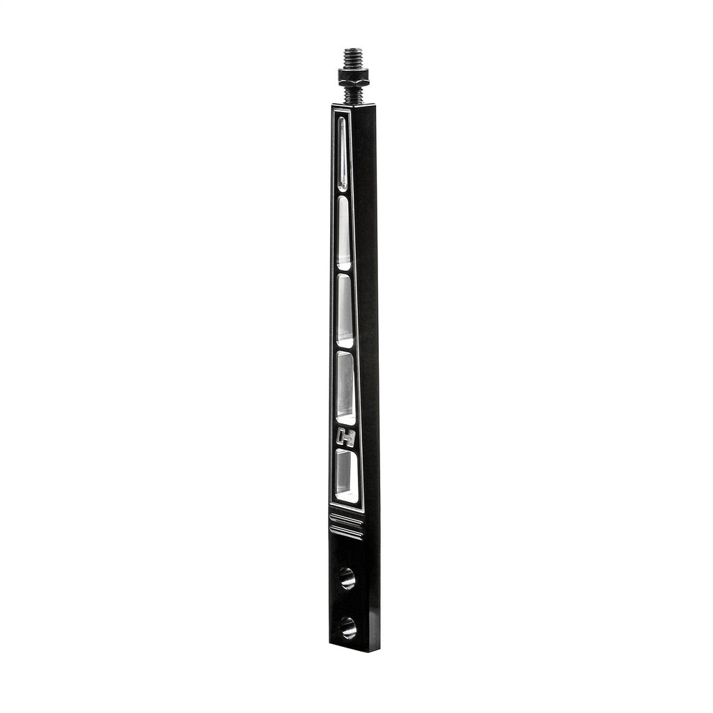 Shift-Handle-Billet-Aluminum-Blackstraight-10In-Length-Engraved-Hurst-Logo