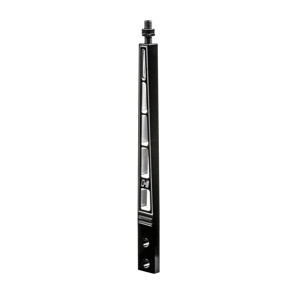 Shift-Handle-Billet-Aluminum-Blackstraight-10In-Length-Engraved-Hurst-Logo