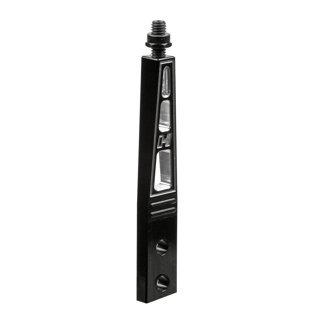 Shift-Handle-Billet-Aluminum-Blackstraight-6In-Length-Engraved-Hurst-Logo