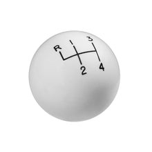 Load image into Gallery viewer, Shift-Knob---4-Speed-Pattern---White