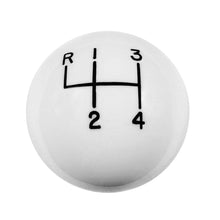 Load image into Gallery viewer, Shift-Knob---4-Speed-Pattern---White