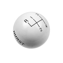Load image into Gallery viewer, Shift-Knob---4-Speed-Pattern---White
