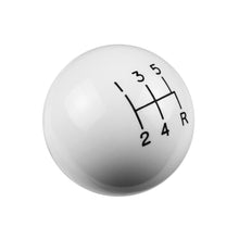 Load image into Gallery viewer, Shift-Knob---5-Speed-Pattern---White