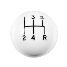 Load image into Gallery viewer, Shift-Knob---5-Speed-Pattern---White