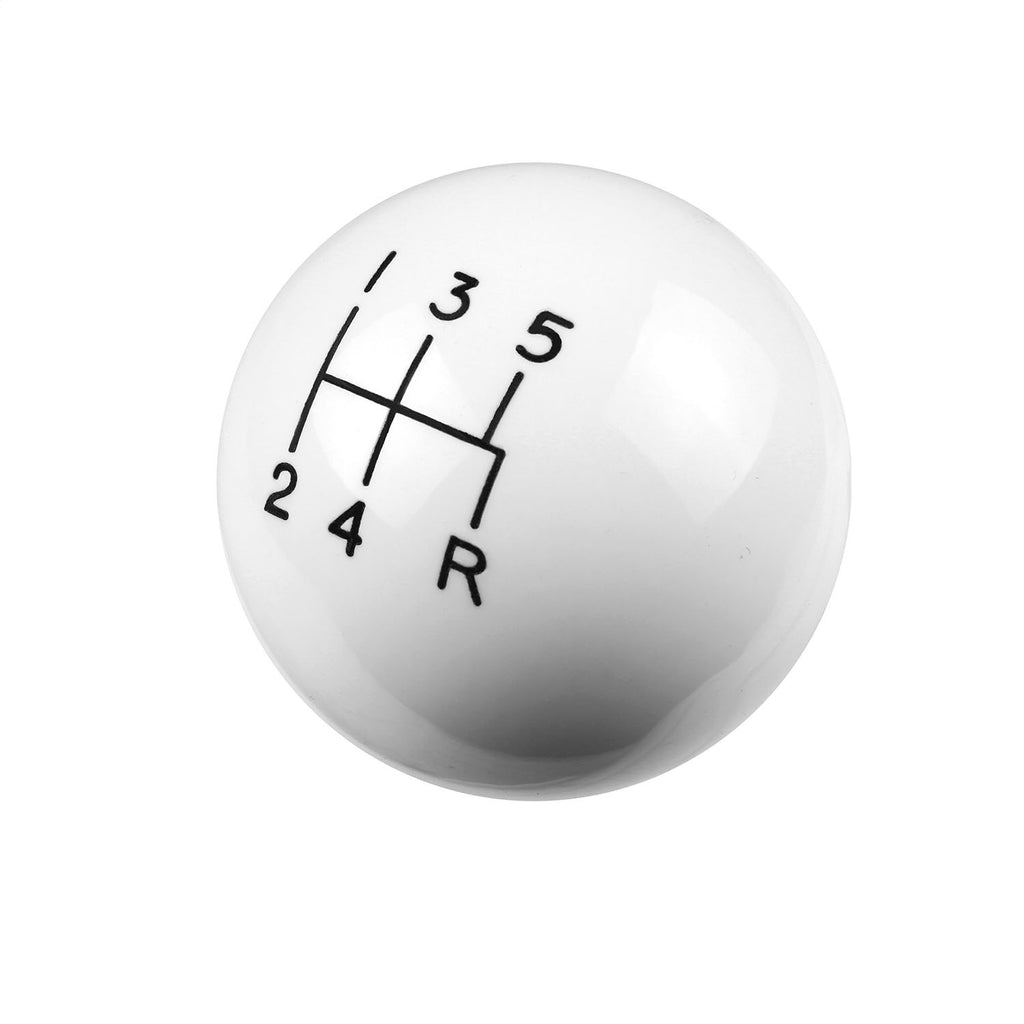 Shift-Knob---5-Speed-Pattern---White