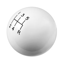 Load image into Gallery viewer, Shift-Knob---5-Speed-Pattern---White